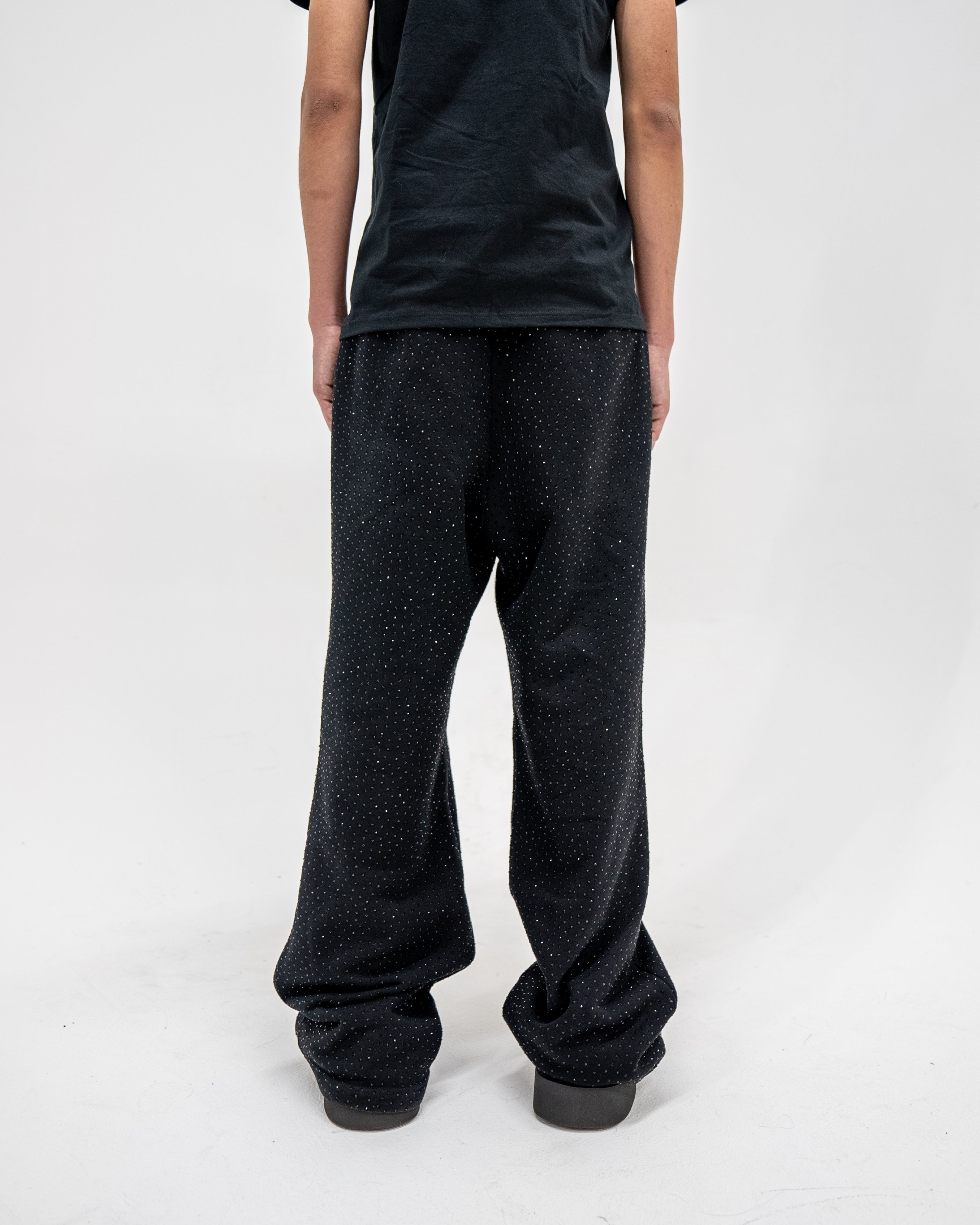 "ELANTE" DOUBLE WAISTED SWEATPANTS